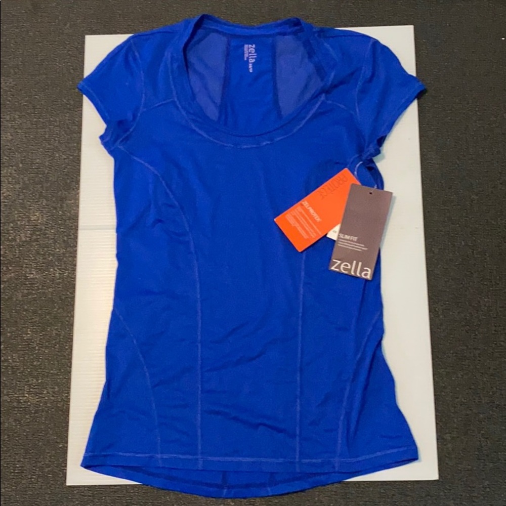 Zella Blue XS Yoga Shirt